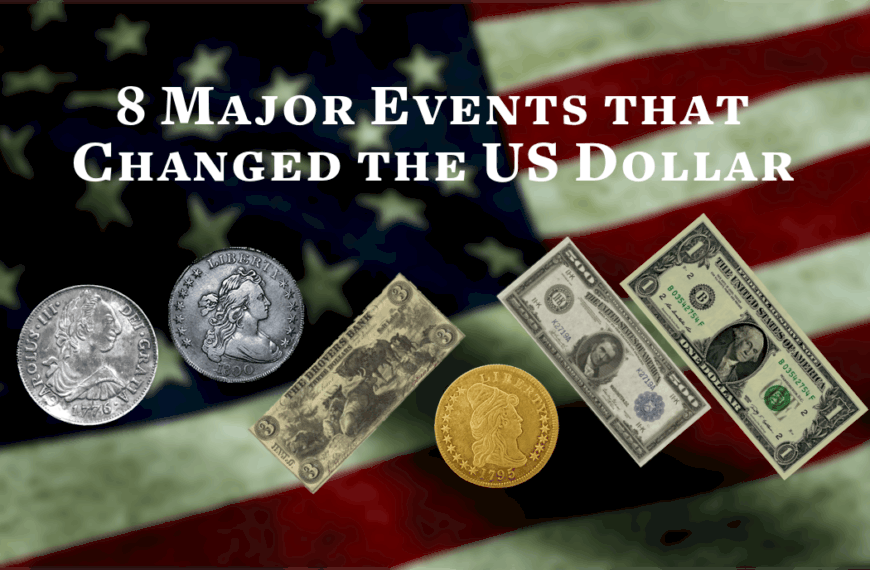 How the US Dollar Changed through 7 Major Events